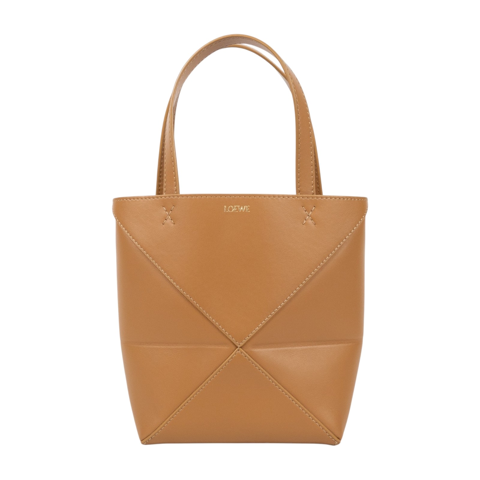 羅意威 LOEWE Mini Puzzle Fold Tote 肩背 手提包 迷你 A657V25X01 焦糖PUZZLE FOLD TOTE MINI 防塵袋