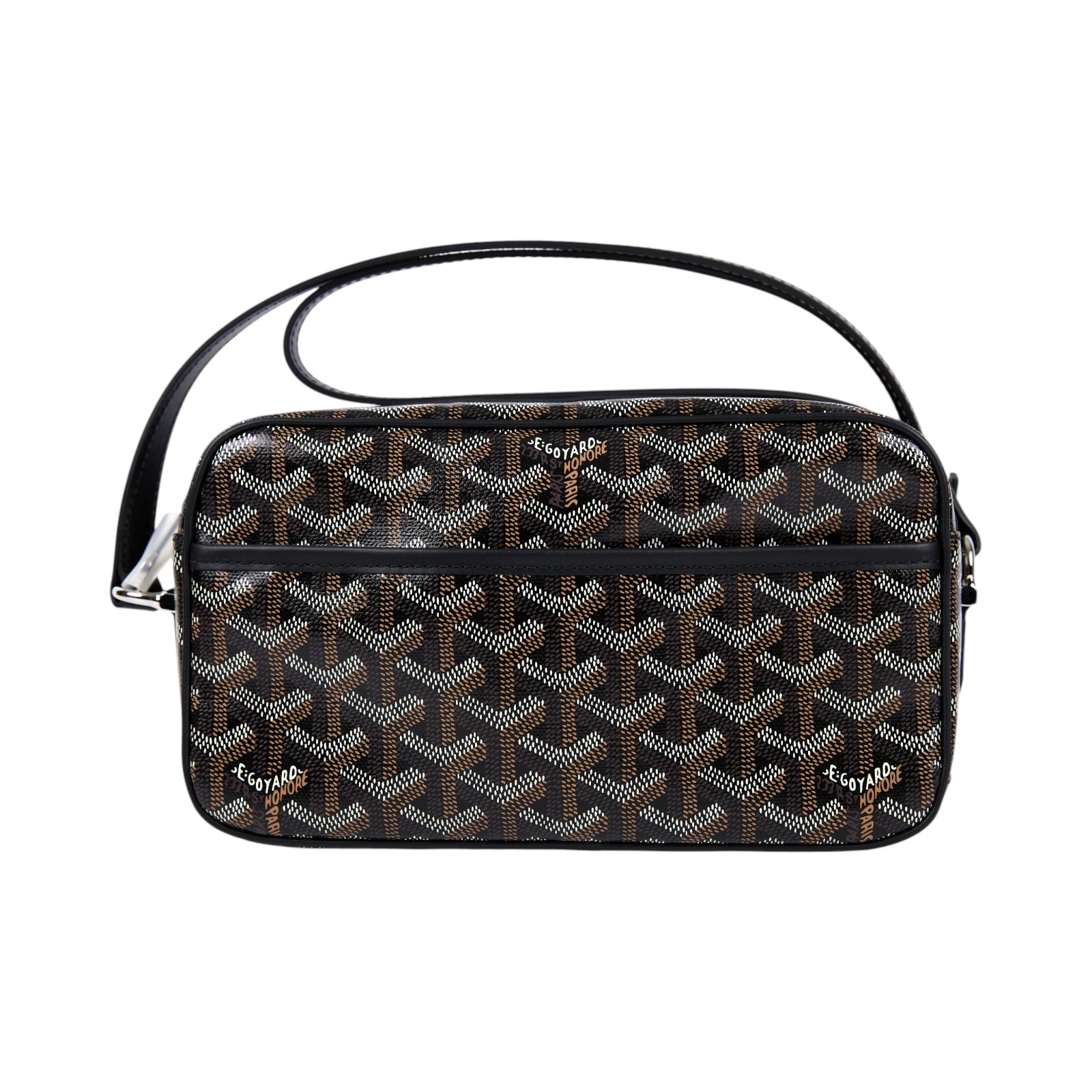 高雅德 GOYARD Cap-Vert PM Bag 肩背 斜背包 CAPVE2PMLTY 黑CAP-VERT PM 防塵袋/收據