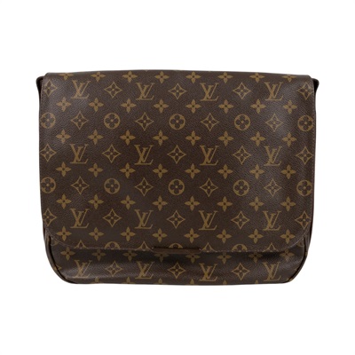 路易威登 LOUIS VUITTON Jake Messenger MM 斜背 郵差包 信差包 經典帆布 M97038  購買證明正本/防塵袋
