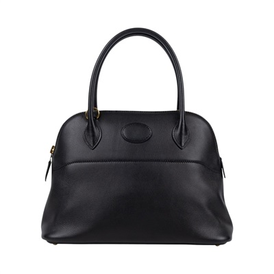 愛馬仕 Hermes Bolide Bag 柏莉包 27 BL27 A SA 002 FK A刻黑BOLIDE 27 SWIFT 防塵袋/背帶