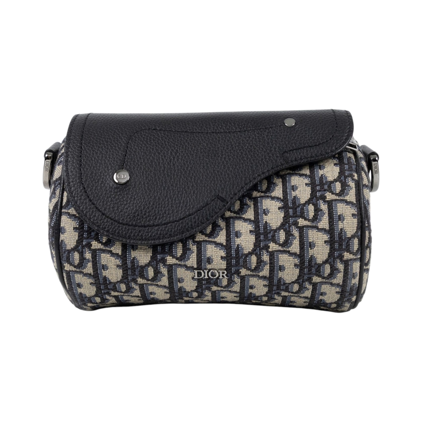 迪奧 CHRISTIAN DIOR Roller Bag 斜背包滾筒包 1ADPO261YKY  原廠盒子/防塵袋/保證卡/背帶x2