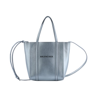 巴黎世家 BALENCIAGA Everyday 托特包 551815D6W2N 銀EVERYDAY XXS 2WAY 背帶