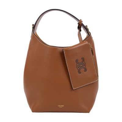 思琳 CELINE HOBO 小號 手袋 L10133Q71 焦糖HOBO SMALL 防塵袋/內袋/背帶