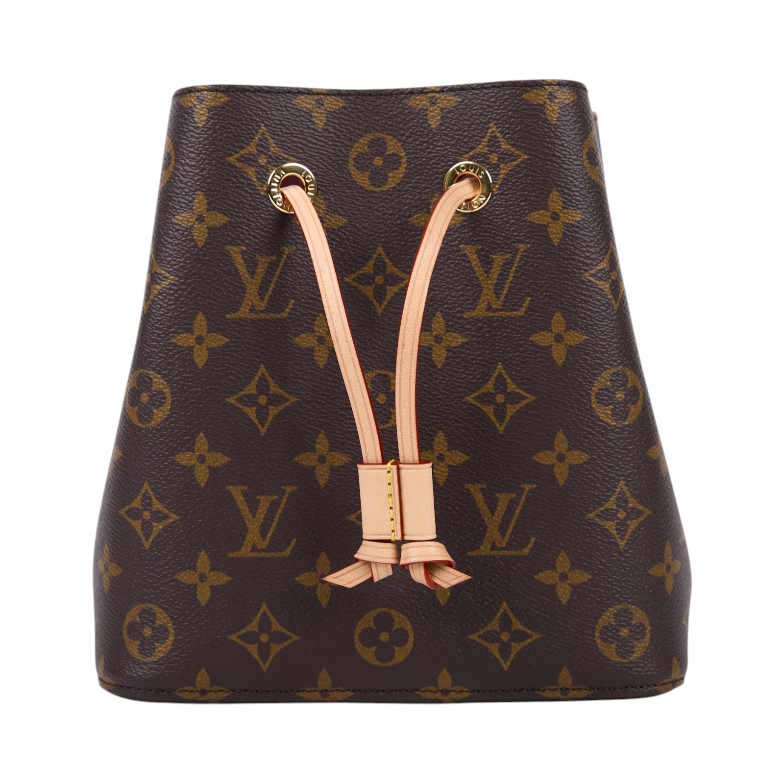 路易威登 LOUIS VUITTON Néonoé BB 經典帆布 束口水桶包 M46581 晶片款  原廠盒子/防塵袋/購買證明正本/背帶2