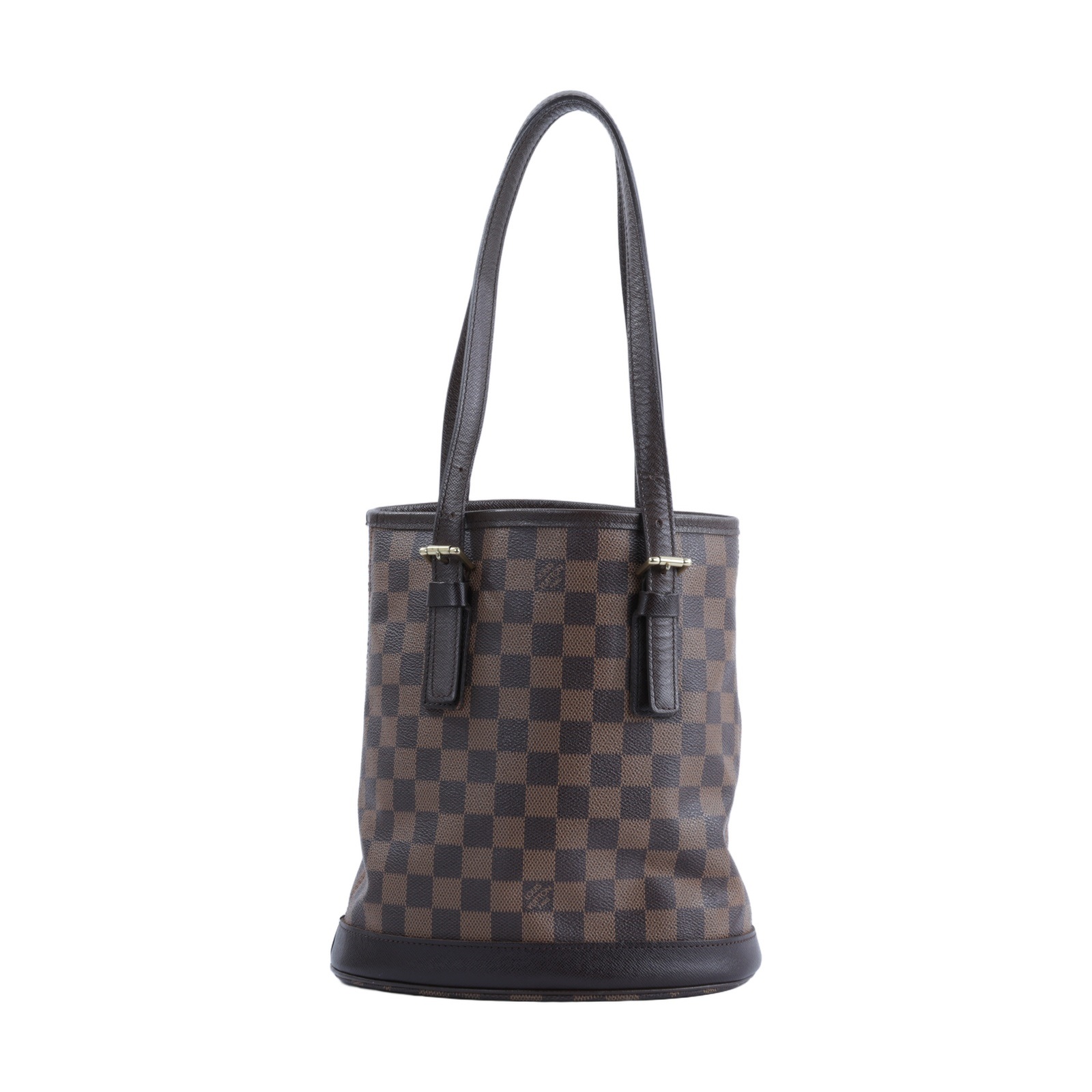 路易威登 LOUIS VUITTON Marais Bucket 水桶包 肩背包 手提包 N42240 棕棋盤MARAIS PM 內袋