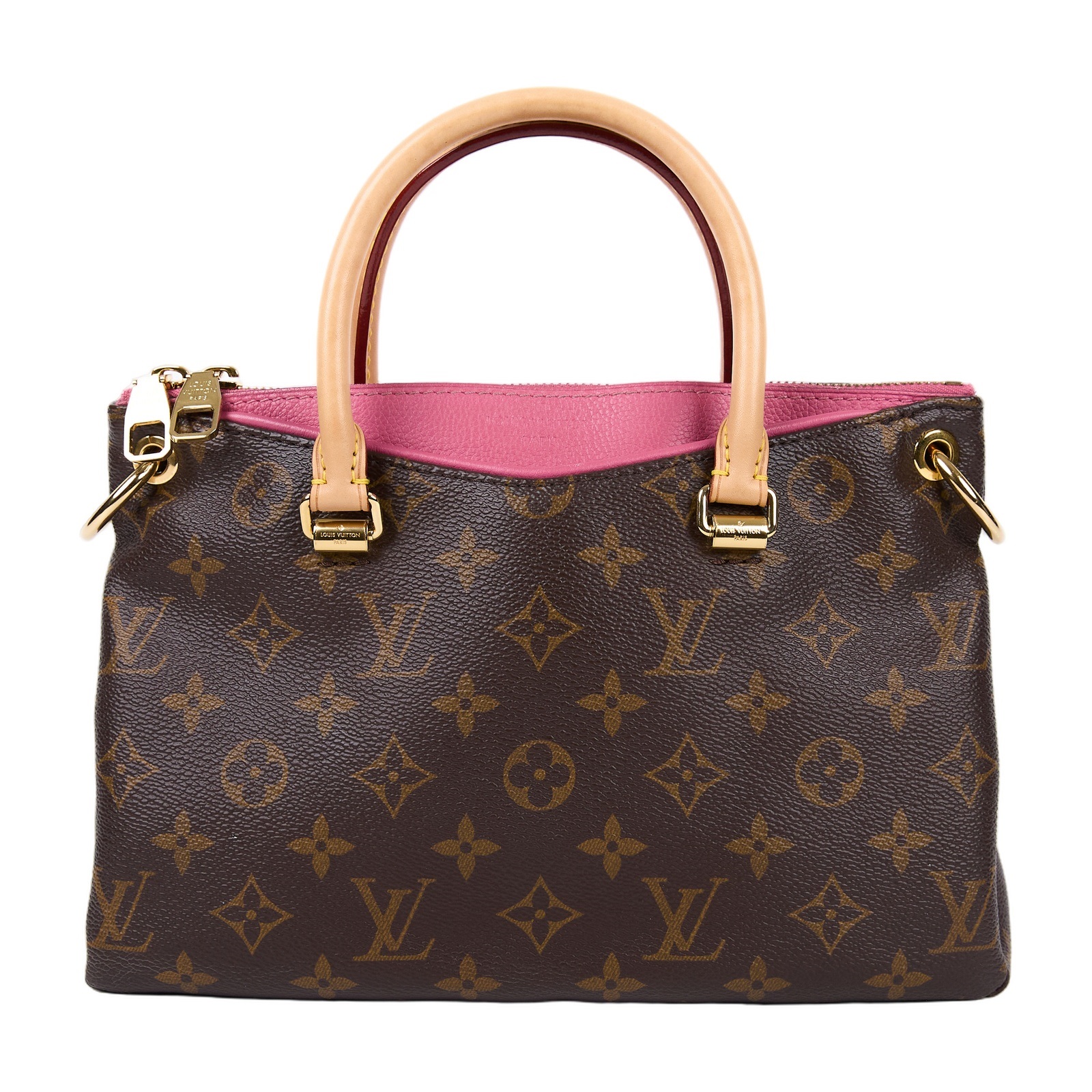 路易威登 LOUIS VUITTON Pallas BB 手提包 肩背包 M41734 原花拼粉Pallas BB 防塵袋/背帶