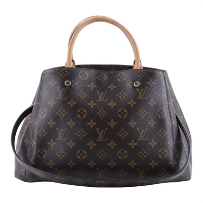 路易威登 LOUIS VUITTON Montaigne MM 經典帆布 三層手提 斜背包 M41056 原花MONTAIGNE MM 防塵袋/背帶