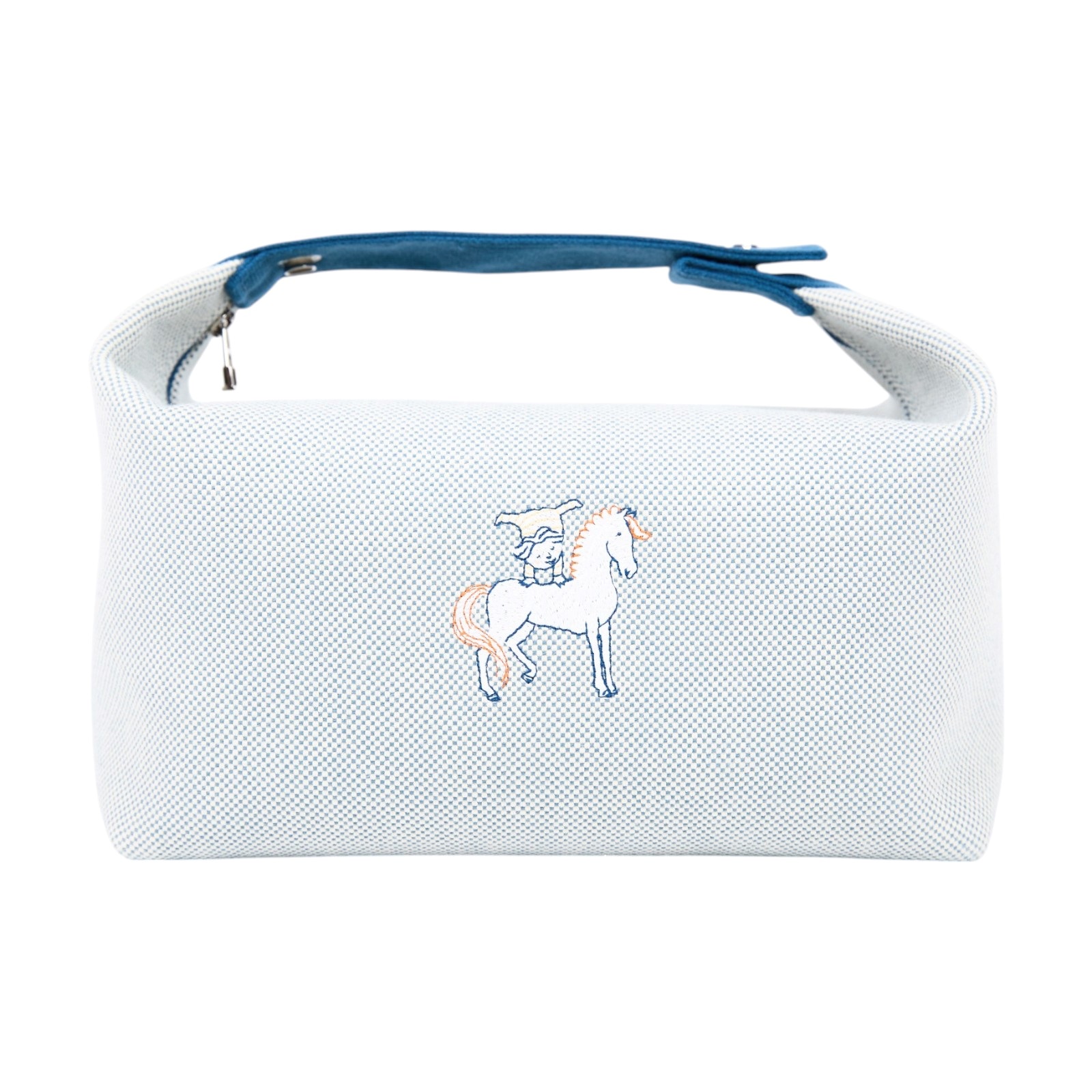 愛馬仕 Hermes Bride a Brac Cabriole 收納包 大型 珍珠灰色 H103587Mv01   無附屬品