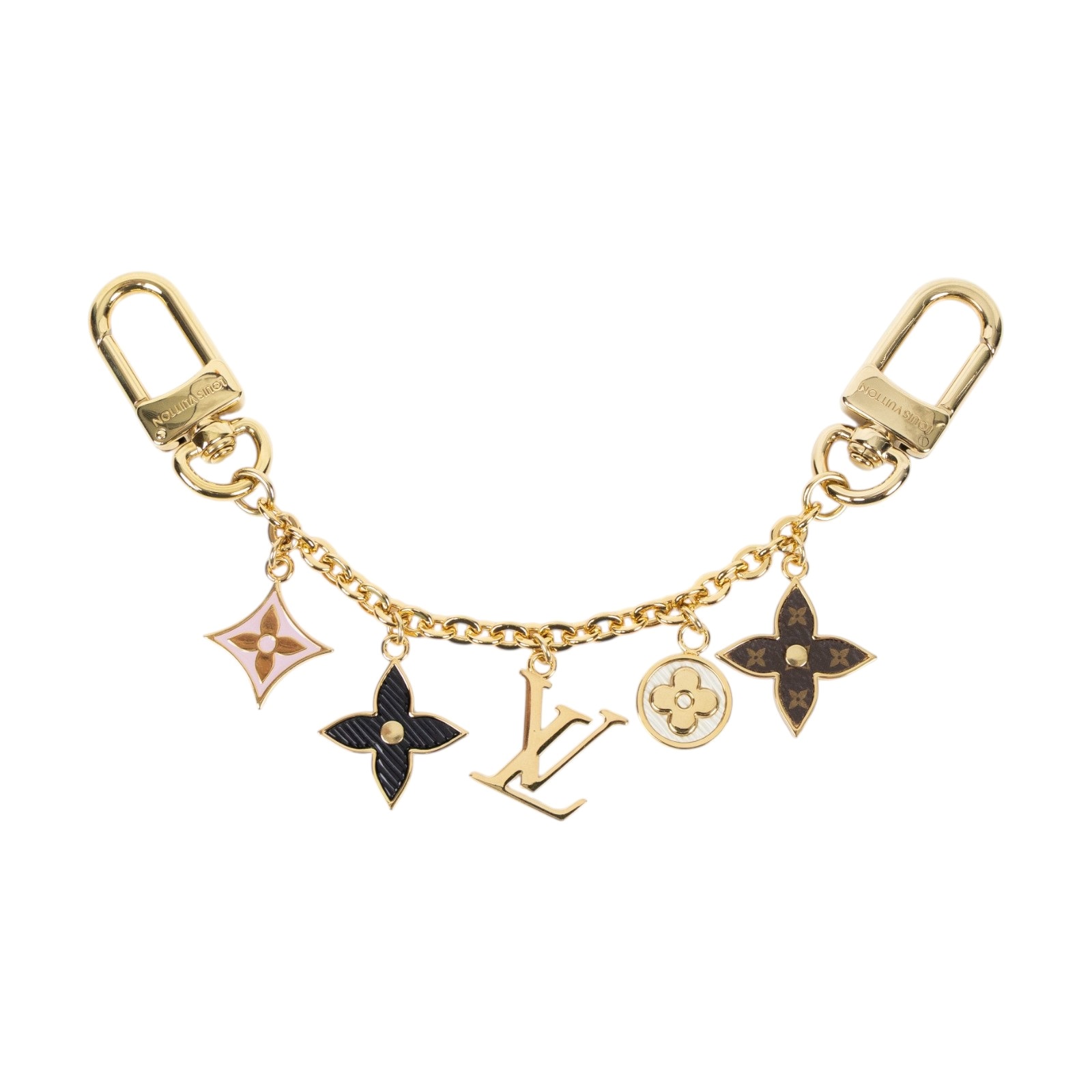 路易威登 LOUIS VUITTON Spring Street 鏈帶 包包吊飾 M01188 Spring Street 鏈帶包包吊飾 原廠盒子/防塵袋