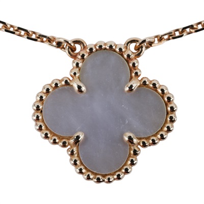 梵克雅寶 Van Cleef & Arpels Vintage Alhambra 吊墜 小型 vcara45900  原廠盒子/防塵袋/保證卡/購買證明影本