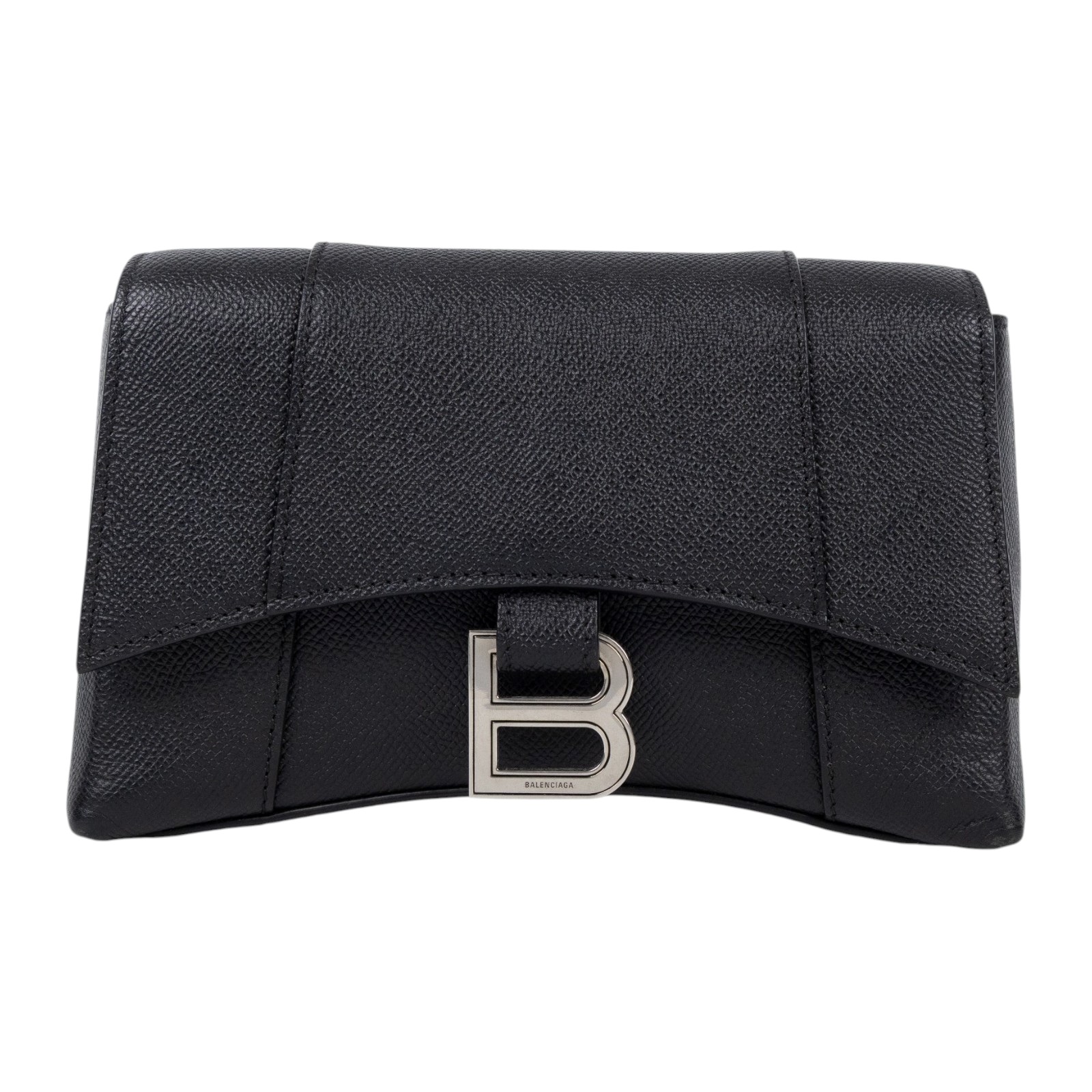 巴黎世家 BALENCIAGA DOWNTOWN 沙漏包 肩背包 斜背包  7364712AABJ 黑色DOWNTOWN XS 背帶/購買證明正本/防塵袋