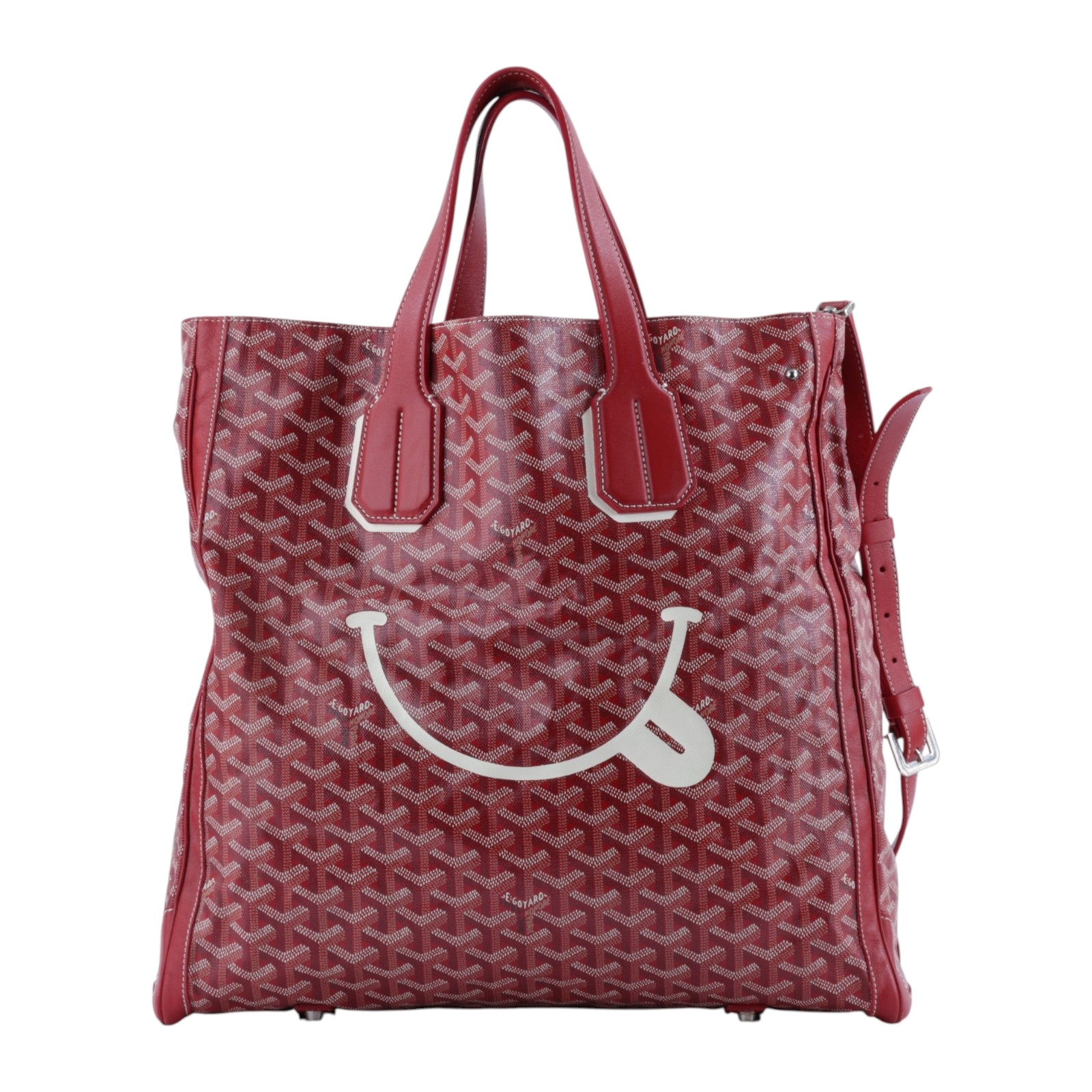 高雅德 GOYARD Voltaire Bag 手提包 VOLTA3MMLTY 紅色Voltaire 防塵袋