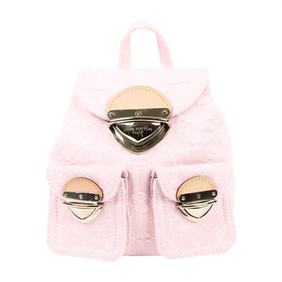 路易威登 LOUIS VUITTON Venice 雙肩包 後背包 M13031 晶片款 粉色牛仔VENICE後背包 防塵袋