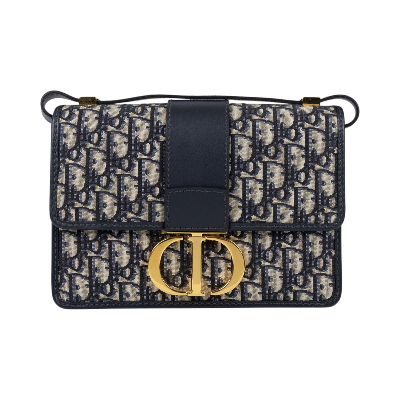 迪奧 CHRISTIAN DIOR 30 Montaigne 蒙田包 肩背包 斜背包 M9203UTZQ 藍緹花MONTAIGN30 防塵袋/保證卡