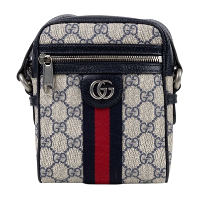 古馳 GUCCI Ophidia GG 肩揹袋 藍色 598127 96IWN 藍GG相機包 無附屬品
