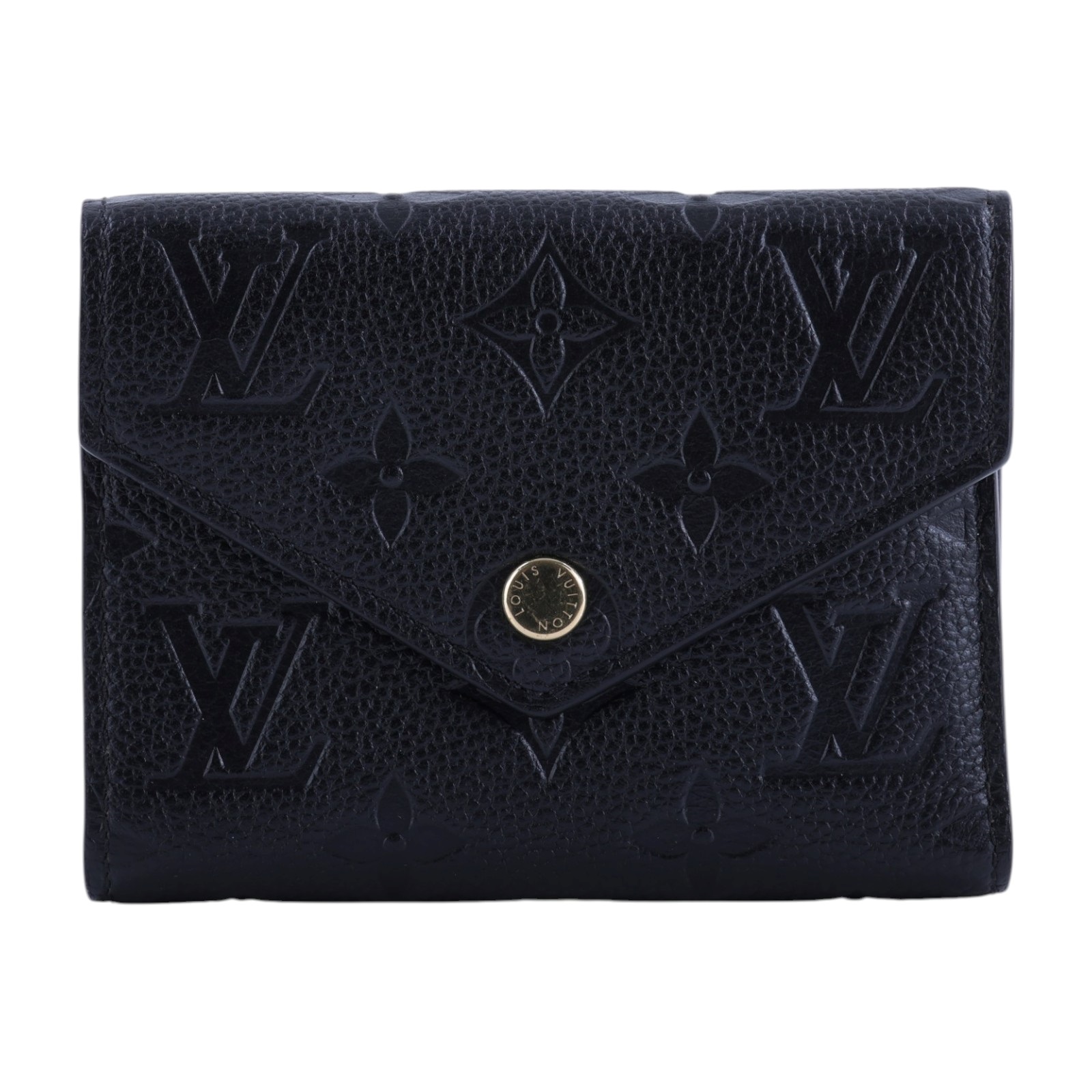 路易威登 LOUIS VUITTON Victorine 錢包 壓花牛皮 M64060 晶片款  原廠盒子/防塵袋/購買證明影本