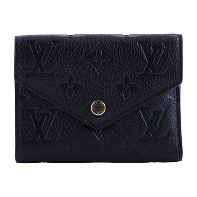 路易威登 LOUIS VUITTON Victorine 錢包 壓花牛皮 M64060 晶片款  原廠盒子/防塵袋/購買證明影本