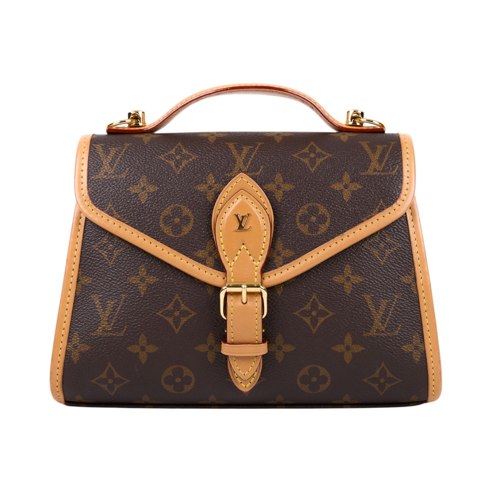 路易威登 LOUIS VUITTON Ivy 小號 郵差包 肩背包 斜背包 M44919 原花IVY掀蓋側背包 原廠盒子/防塵袋/背帶