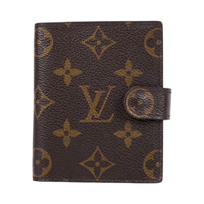 路易威登 LOUIS VUITTON Monogram 筆記本封套 卡夾 名片夾 R20007 原花卡套 購買證明正本