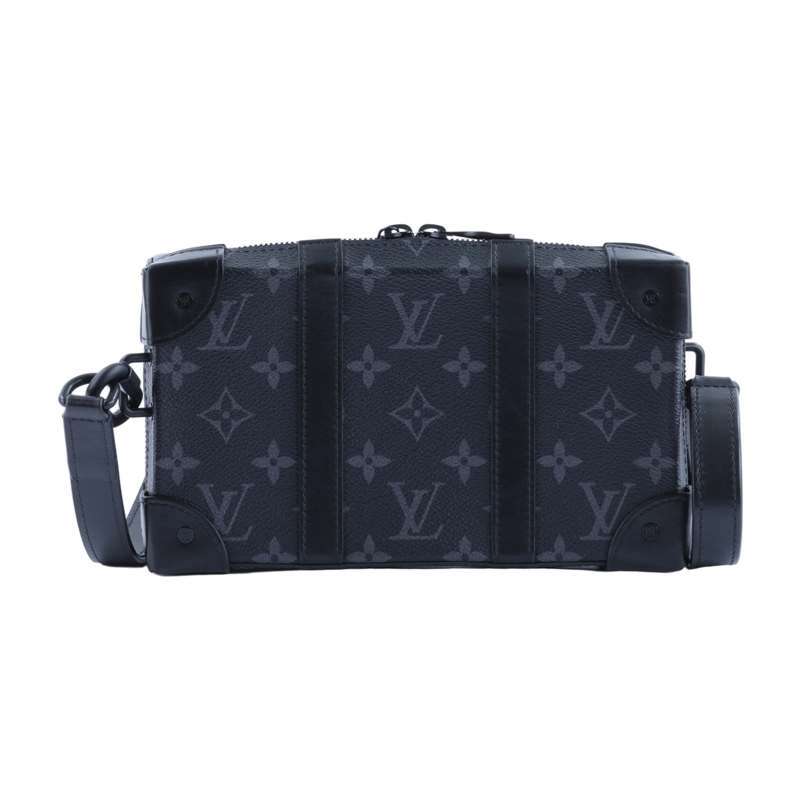 路易威登 LOUIS VUITTON Mini Soft Trunk 迷你 隨身包 黑色 M69838 晶片款  原廠盒子/防塵袋/購買證明正本/背帶