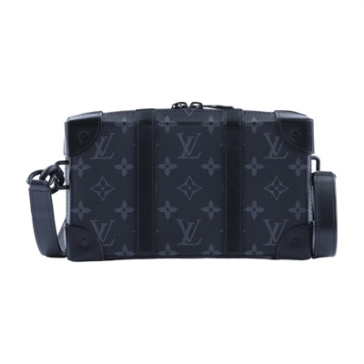 路易威登 LOUIS VUITTON Mini Soft Trunk 迷你 隨身包 黑色 M69838 晶片款  原廠盒子/防塵袋/購買證明正本/背帶