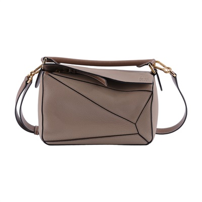 羅意威 LOEWE Small Puzzle bag 肩背 斜背包 322.30.S21 沙色PUZZLE小號 防塵袋/背帶