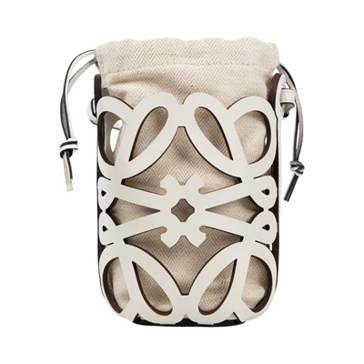 羅意威 LOEWE Anagram Cutout Pocket 水桶包 C922Y62X02  防塵袋/保書
