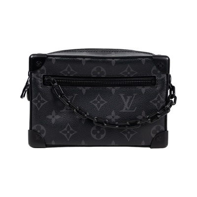 路易威登 LOUIS VUITTON Mini Soft Trunk 迷你 隨身包 黑色 M44735 晶片款  原廠盒子/防塵袋/購買證明正本