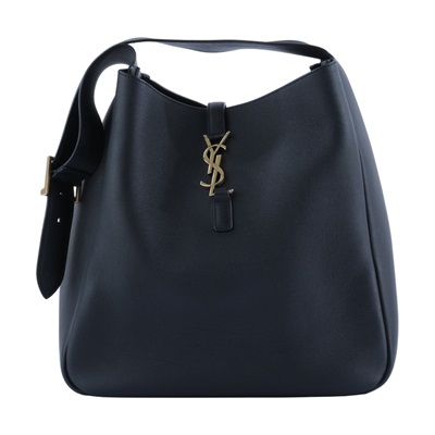 聖羅蘭 YSL SAINT LAURENT LE 5 À 7 滑面皮革 柔軟 大型 手袋 手提 肩背包 753837AAAUQ  防塵袋/購買證明