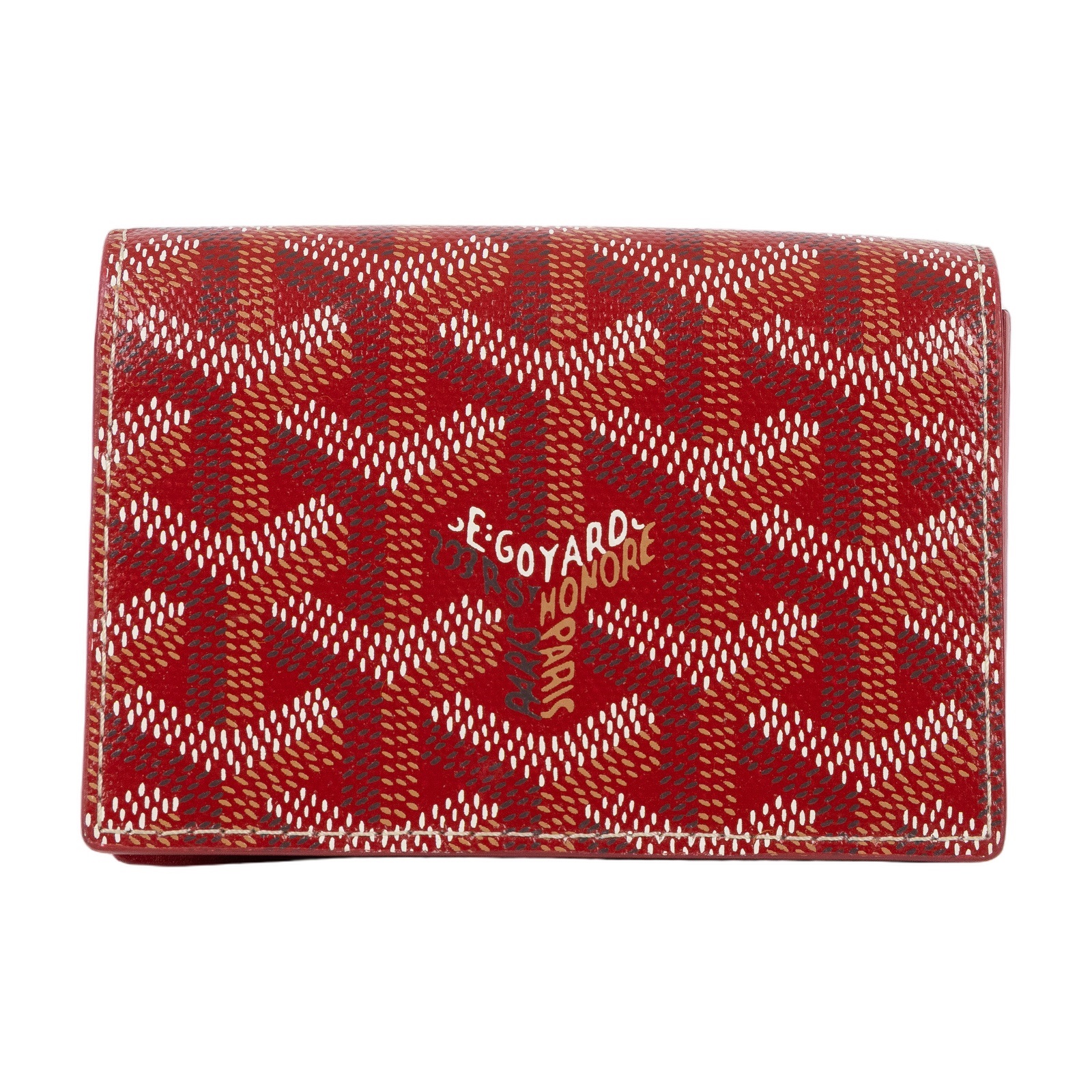 高雅德 GOYARD Malesherbes Card Wallet 卡夾 MALESHPMLTY 紅Malesherbes卡片夾 原廠盒子