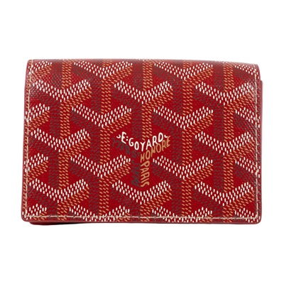 高雅德 GOYARD Malesherbes Card Wallet 卡夾 MALESHPMLTY 紅Malesherbes卡片夾 原廠盒子