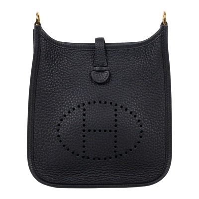愛馬仕 Hermes Evelyne Bag Mini 伊芙琳包 Evelyne 16 EV16 B MP 007 BC  原廠盒子/防塵袋