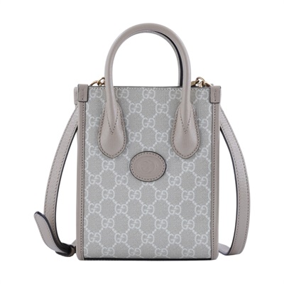 古馳 GUCCI Interlocking G 迷你 手提袋 671623 UULBT 奶茶INTERLOCKING琴譜 原廠盒子/防塵袋/背帶
