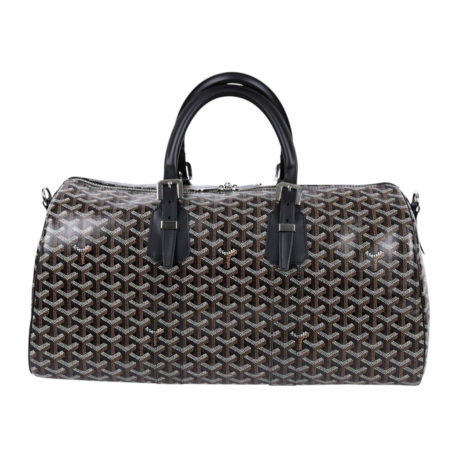 高雅德 GOYARD Boston 45 bag 波士頓包 BOSTON045TY 黑BOSTON 45 鎖組