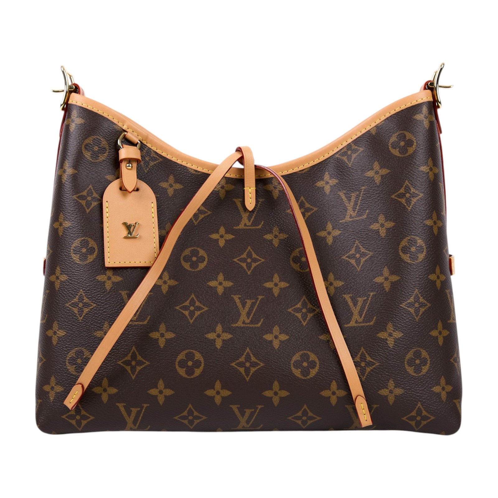 路易威登 LOUIS VUITTON CarryAll PM 原花 肩背包 M46203 晶片款 原花CARRYALL PM 原廠盒子/防塵袋/內袋