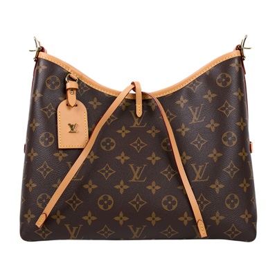路易威登 LOUIS VUITTON CarryAll PM 原花 肩背包 M46203 晶片款 原花CARRYALL PM 原廠盒子/防塵袋/內袋