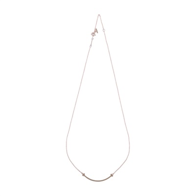 蒂芙尼 TIFFANY＆CO. T Smile 鏈墜 小號 60011678 RG T SMILE SMALL項鍊 原廠盒子2