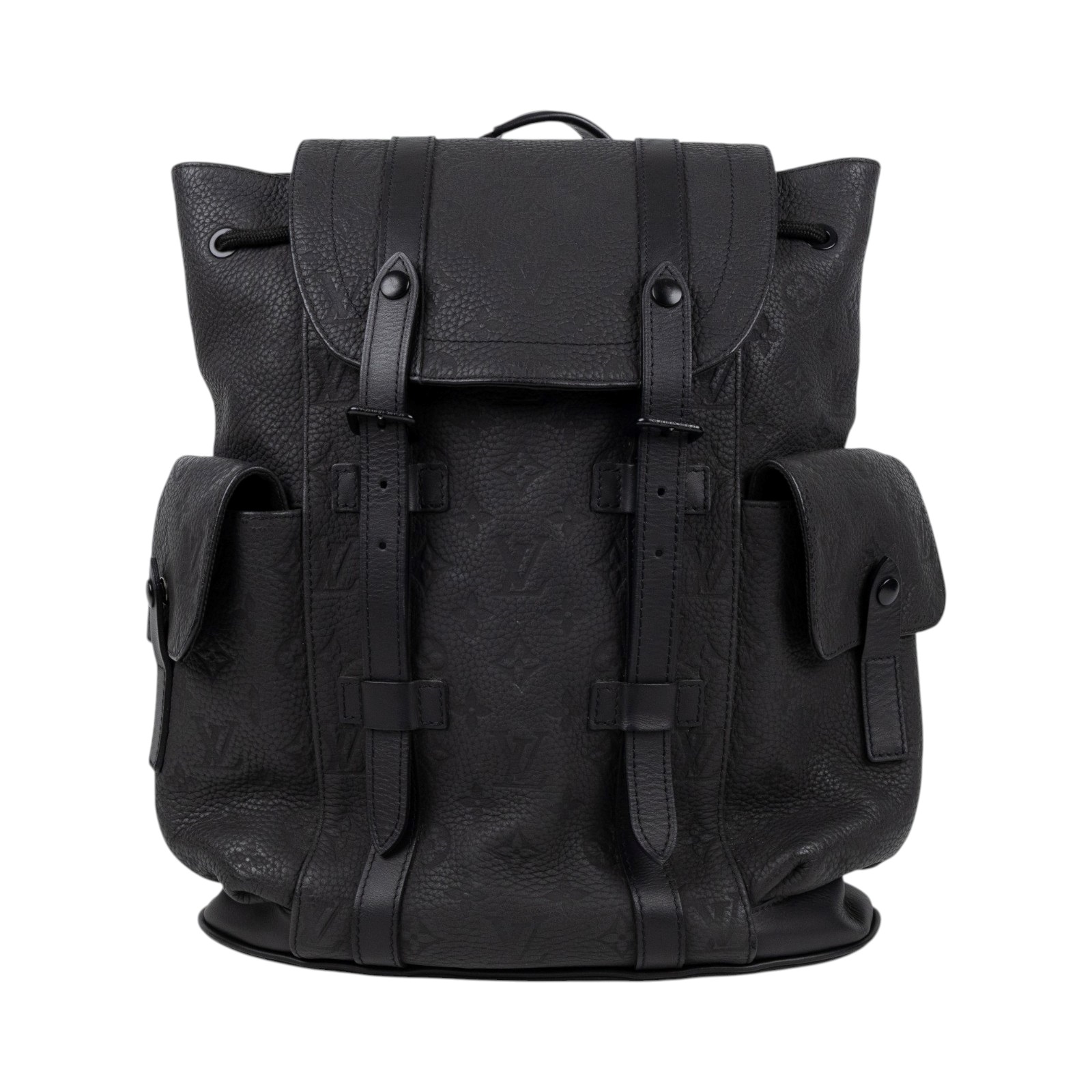 路易威登 LOUIS VUITTON Christopher PM 後背包 M20899 晶片款 黑壓花Christopher PM後背包 防塵袋