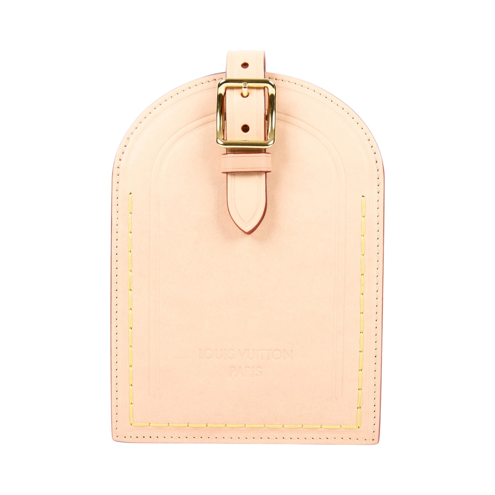 路易威登 LOUIS VUITTON Name Tag XL 肩背包 手提包 M82225 晶片款 原色皮革Name Tag XL肩背包 原廠盒子/防塵袋/背帶