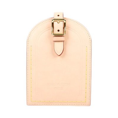 路易威登 LOUIS VUITTON Name Tag XL 肩背包 手提包 M82225 晶片款 原色皮革Name Tag XL肩背包 原廠盒子/防塵袋/背帶
