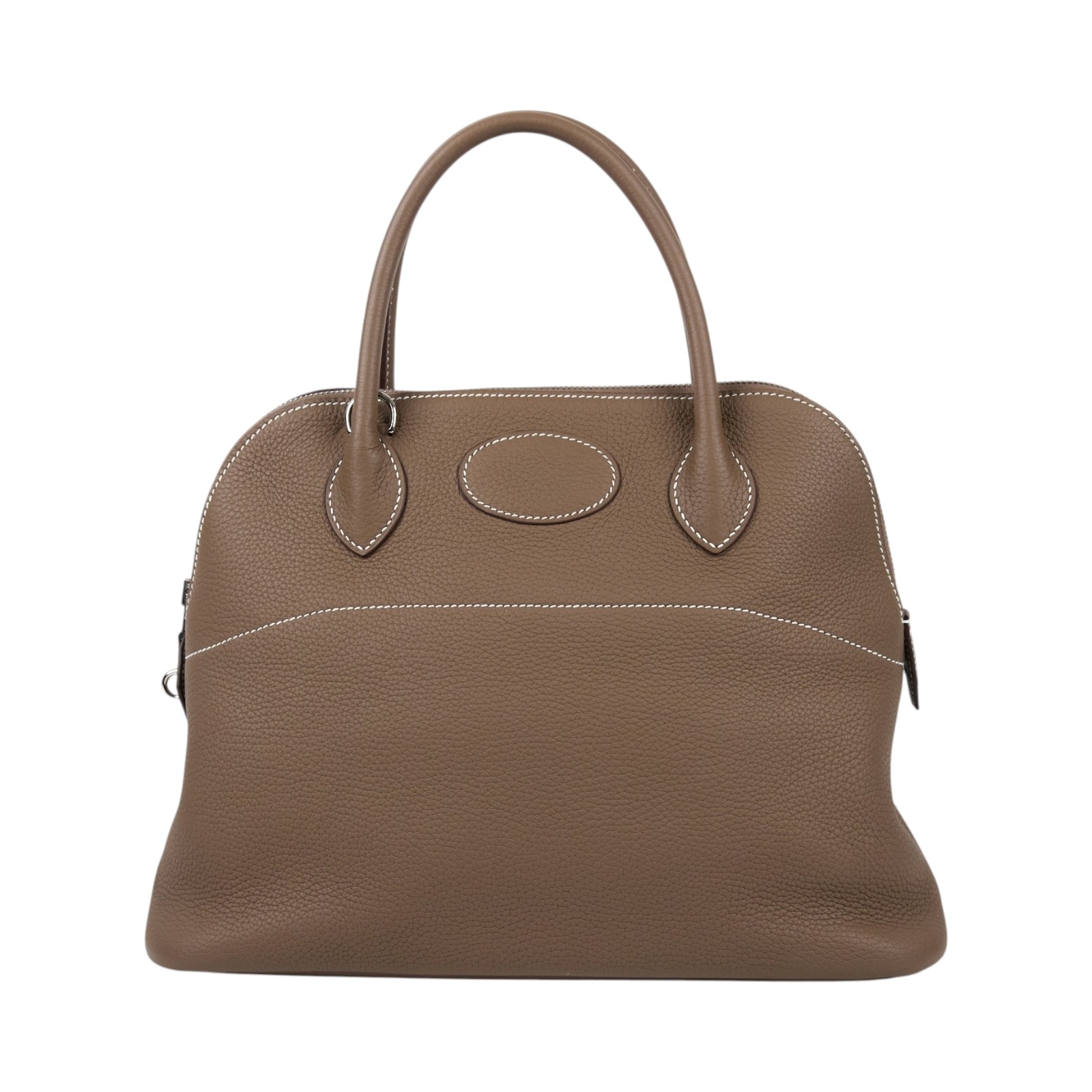 愛馬仕 Hermes Bolide Bag 柏莉包 31 銀色五金 大象灰 H073419CK18 /DIT993 AN  原廠盒子/防塵袋/背帶/鎖組/購買證明正本/雨衣
