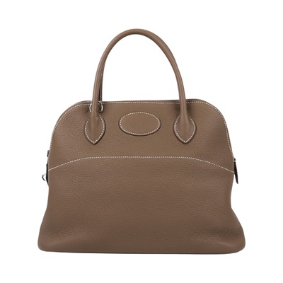 愛馬仕 Hermes Bolide Bag 柏莉包 31 銀色五金 大象灰 H073419CK18 /DIT993 AN  原廠盒子/防塵袋/背帶/鎖組/購買證明正本/雨衣