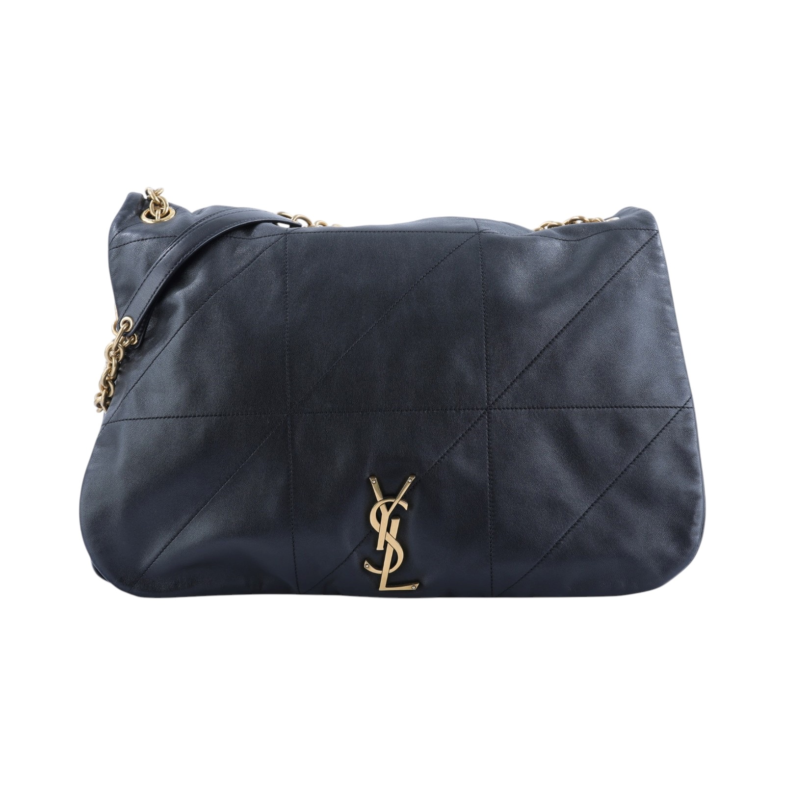 聖羅蘭 YSL SAINT LAURENT Jamie 4.3 小羊皮 手袋 肩背 手提包 742431AAB32 黑金JAMIE 大款 防塵袋