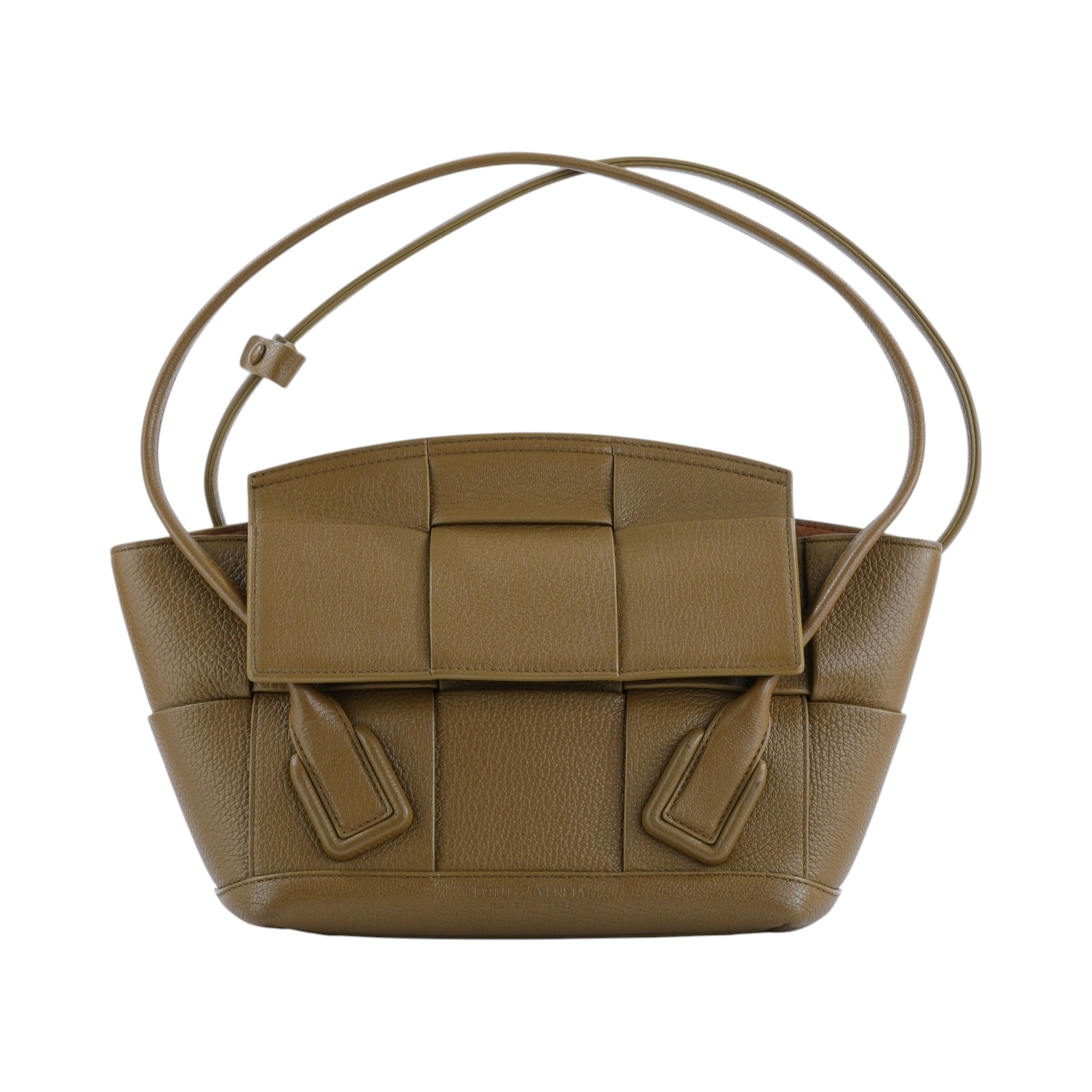 寶緹嘉 BOTTEGA VENETA The Arco 33 手提包 575943VA981 卡其棕Arco 33 防塵袋/購買證明正本