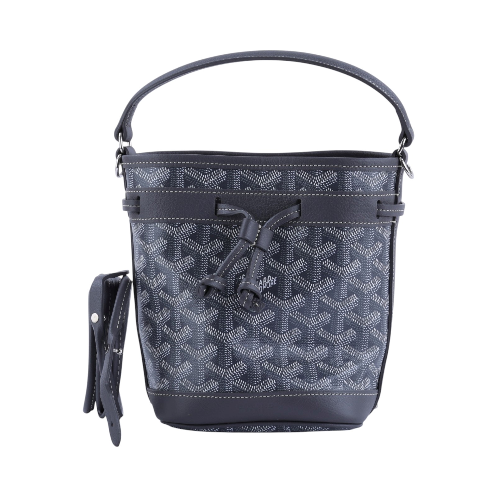 高雅德 GOYARD Petit Flot Bucket Mini Bag 水桶包 PEFLOTMINTY 灰PETIT FLOT MINI 防塵袋/背帶