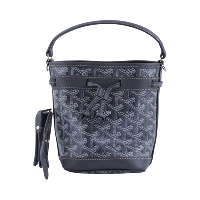 高雅德 GOYARD Petit Flot Bucket Mini Bag 水桶包 PEFLOTMINTY 灰PETIT FLOT MINI 防塵袋/背帶