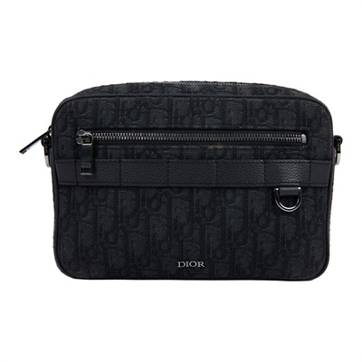 迪奧 CHRISTIAN DIOR Safari 肩背包 斜背包 郵差包 1ESPO298YKY  背帶/原廠盒子/防塵袋/購買證明