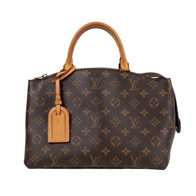 路易威登 LOUIS VUITTON Petit Palais 經典帆布 手提包 單肩包 M45900 晶片款  防塵袋/鎖組/背帶/吊牌