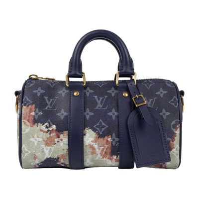 路易威登 LOUIS VUITTON Keepall Bandoulière 25 波士頓包 肩背包 斜背包 M46804 晶片款  防塵袋/背帶