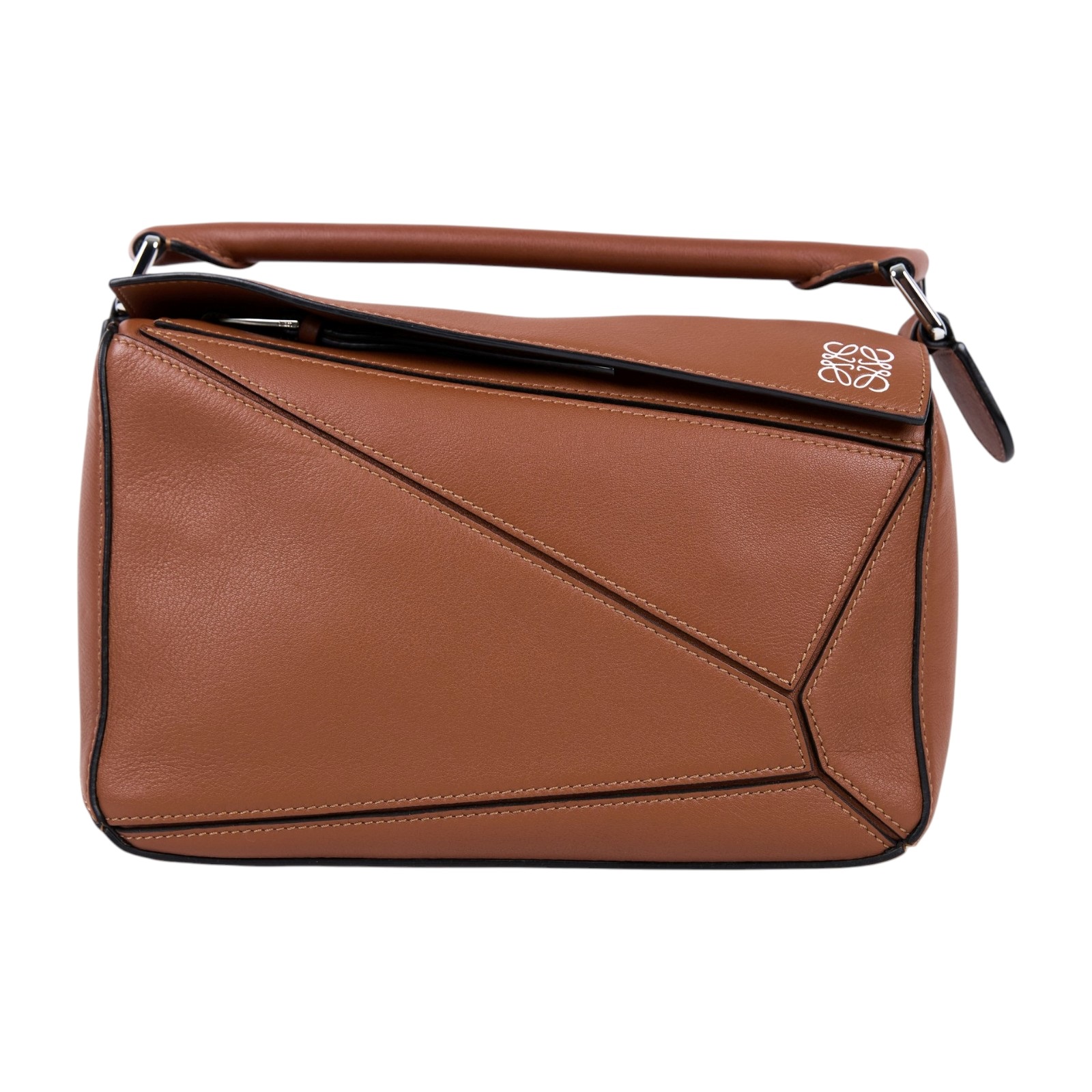 羅意威 LOEWE Small Puzzle bag 肩背 斜背包 A510P60X41 焦糖PUZZLE SMALL 防塵袋/背帶